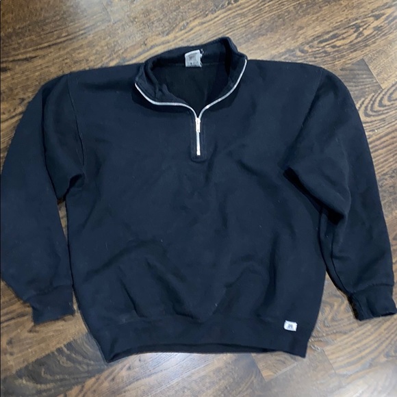Basic Black Quarterzip - Picture 2 of 4